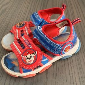 Paw Patrol Light Up Sandals
